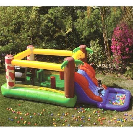 JUMPORANGE JumpOrange JOK-Jungle20 Amazing Jungle Inflatable Bouncy Waterfall JOK-Jungle20